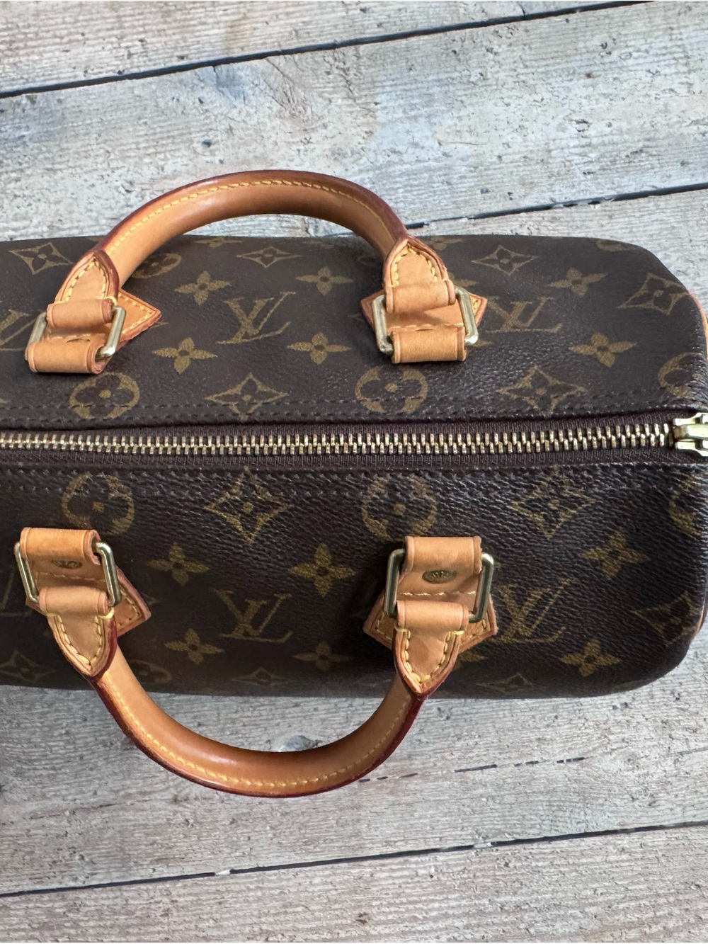 2002 Vintage Louis Vuitton Monogram Speedy 25 Handbag Excellent condition - Picture 2 of 16